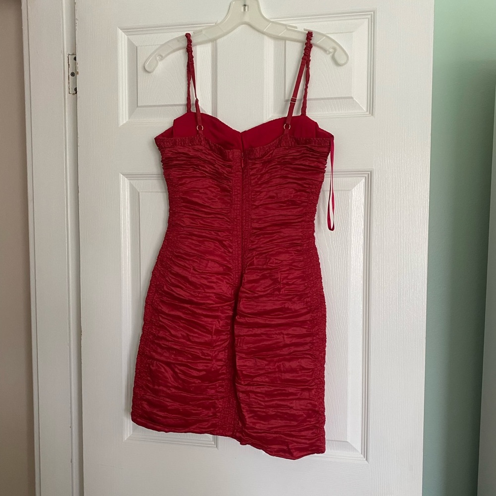 BCBG Maxazria red dress